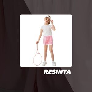 GUC Resinta Girls Light Pink Athletic Shorts